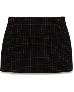 Wardrobe NYC Contour Mini Skirt - Black