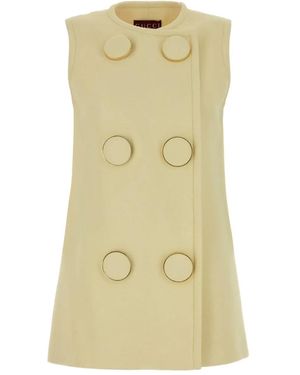 Gucci Chaleco con botones - Amarillo