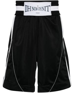 ih nom uh nit Boxershorts Mit Logo-Schild - Schwarz