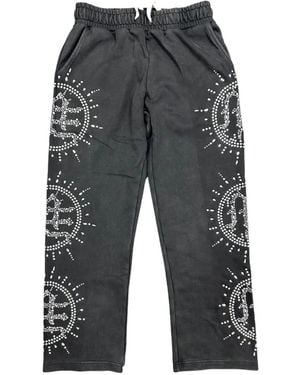 Mixed Emotions Pantalon De Jogging Eclipse À Strass - Gris