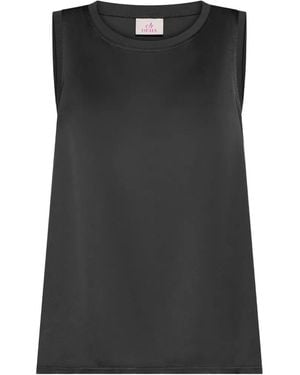 Deha Sleeveless Tank Top - Black