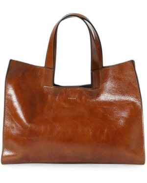 Bally Easy Schultertasche - Braun