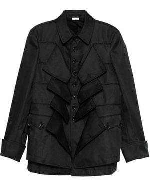 Comme des Garçons Flap-Pocket Jacket - Black