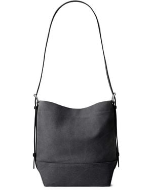 Lemaire Small Belted Tote Bag - Black