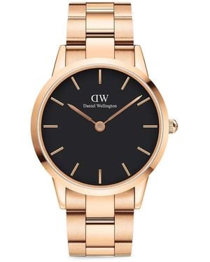 Daniel Wellington Iconic Link 40Mm Watch - Black