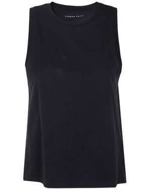 Liviana Conti Logo-Patch Tank Top - Black
