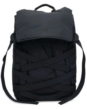 Y-3 Cross-Strap Backpack - Black