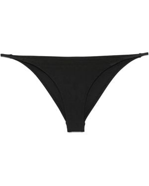 Coperni Bikinihöschen mit Kristall-Logo - Schwarz