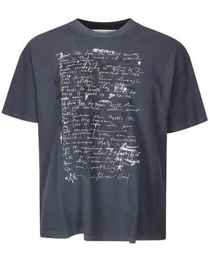 Stockholm Surfboard Club Cotton T-Shirt - Blue