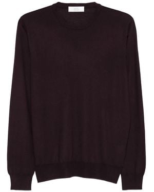Mauro Ottaviani Crew-Neck Wool Sweater - Black