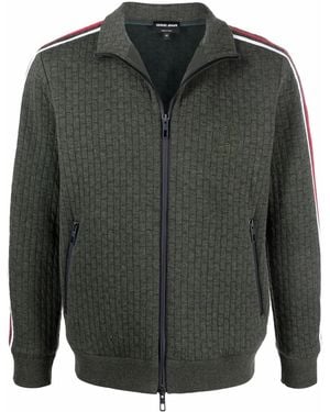 Giorgio Armani Maglione Con Ricamo - Verde