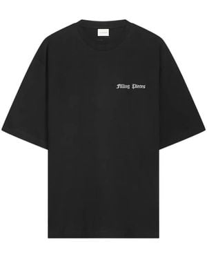 Filling Pieces Flower-Print T-Shirt - Black