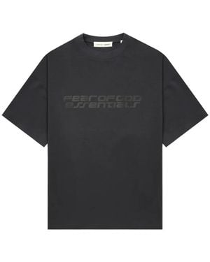 Fear Of God Logo T-Shirt - Black