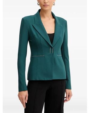Patrizia Pepe Pocket-Detail Blazer - Green