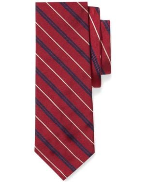 Brooks Brothers Cravate Regimental En Soie - Red