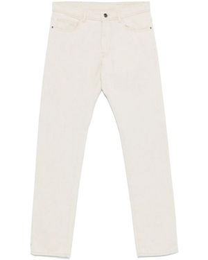 Canali Vaqueros rectos - Blanco