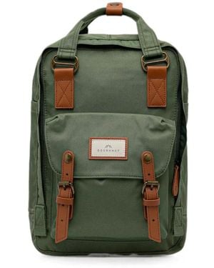 Doughnut Macaroon Buckled Backpack - Green