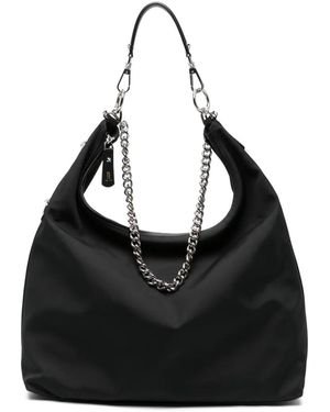 R13 Large Chain-Link Shoulder Bag - Black
