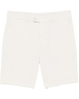 J.Lindeberg Shorts Mit Belüftungsschlitzen - Weiß