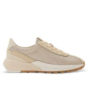 Geox Baskets Metropoli À Empiècements En Mesh - White