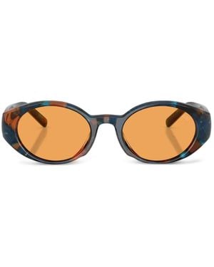 DIESEL Oval-Frame Sunglasses - Metallic