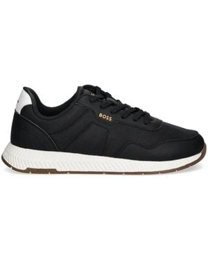 BOSS Titanium Runn Trainers - Black