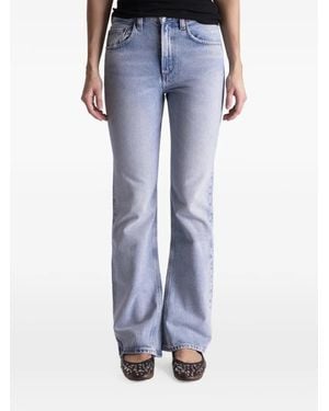 Agolde Kick Boot Mid-Rise Jeans - Blue