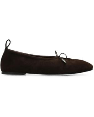 Alohas Rosalind Bow-Detail Ballet Flats - Black