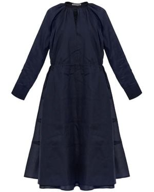 Jil Sander Oversize Dress - Blue