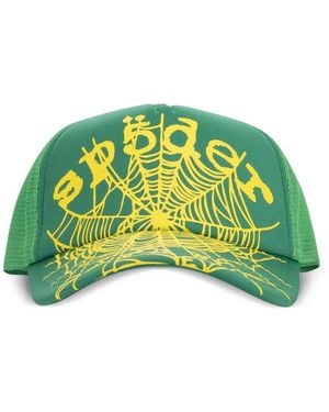 Sp5der Cappello Da Baseball Web - Verde