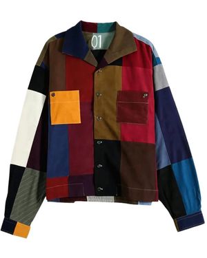 SILLAGE Ribfluwelen Jack - Rood