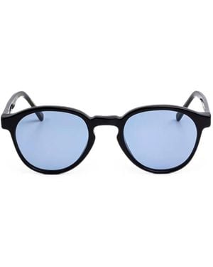 Retrosuperfuture The Warhol Round-Frame Sunglasses - Blue