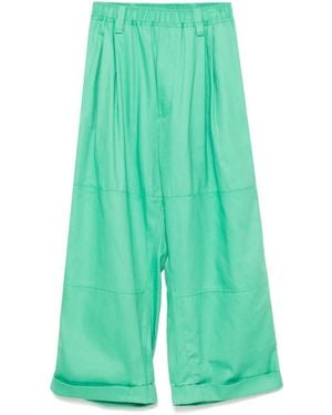 MERYLL ROGGE Workware Drawstring Chino Pant - Green