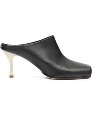 MM6 by Maison Margiela Ballerina Mules - Brown