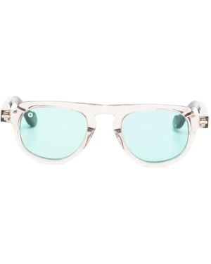 Kyme Eron Round-Frame Sunglasses - Blue