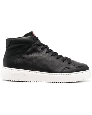 Camper Lace-Up High-Top Trainers - Black