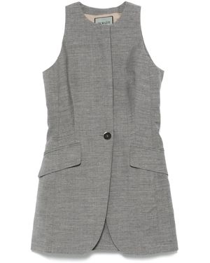 DURAZZI MILANO Tailored Waistcoat - Grey