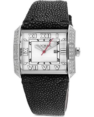 LOCMAN Otto 37Mm Watch - Gray
