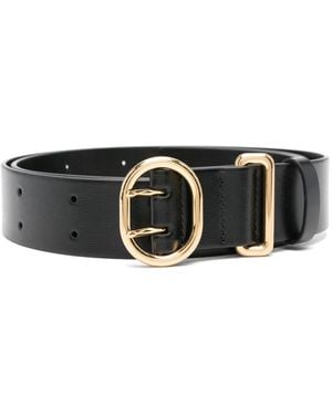 Jil Sander Leather Belt - Black