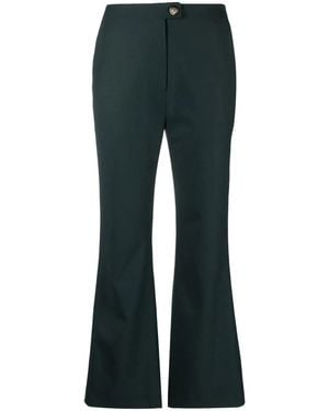 Nanushka Flared Broek - Blauw