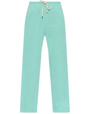 American Vintage Ypawood ドローストリング トラックパンツ - ブルー