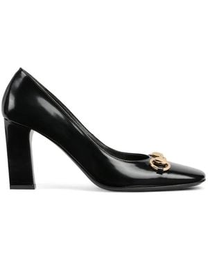 Gucci Signora Horsebit Pumps - Black