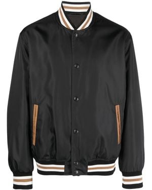 Versace メドゥーサ フレーム ボンバージャケット - ブラック