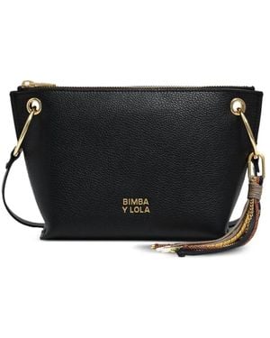 Bimba Y Lola Trapezium ショルダーバッグ M - ブラック