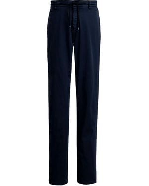 Mason's Milano Drawstring Pocket Pants - Blue