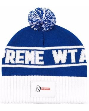 Supreme X Wtaps ビーニー - ホワイト