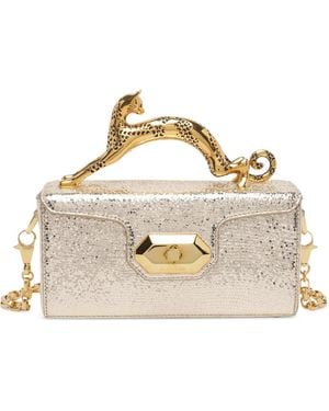 Lanvin Pencil Cat Nano Bag - Metallic