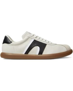 Camper Pelotas Soller Leather Trainers - Natural
