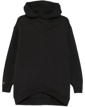 MACRON O.N.E. Asymmetric-Hem Hoodie - Black