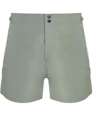 Osklen High-Waisted Swim Shorts - Green